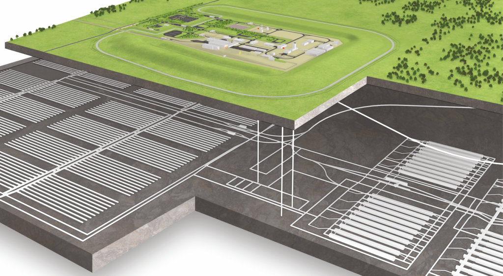An illustrated GDF concept