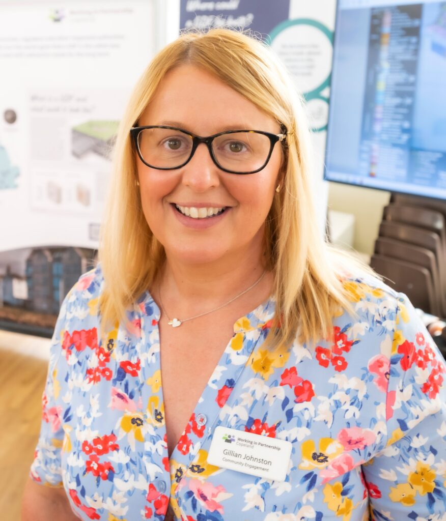 Gillian Johnston, Community Engagement Manager for Mid Copeland GDF Community Partnership