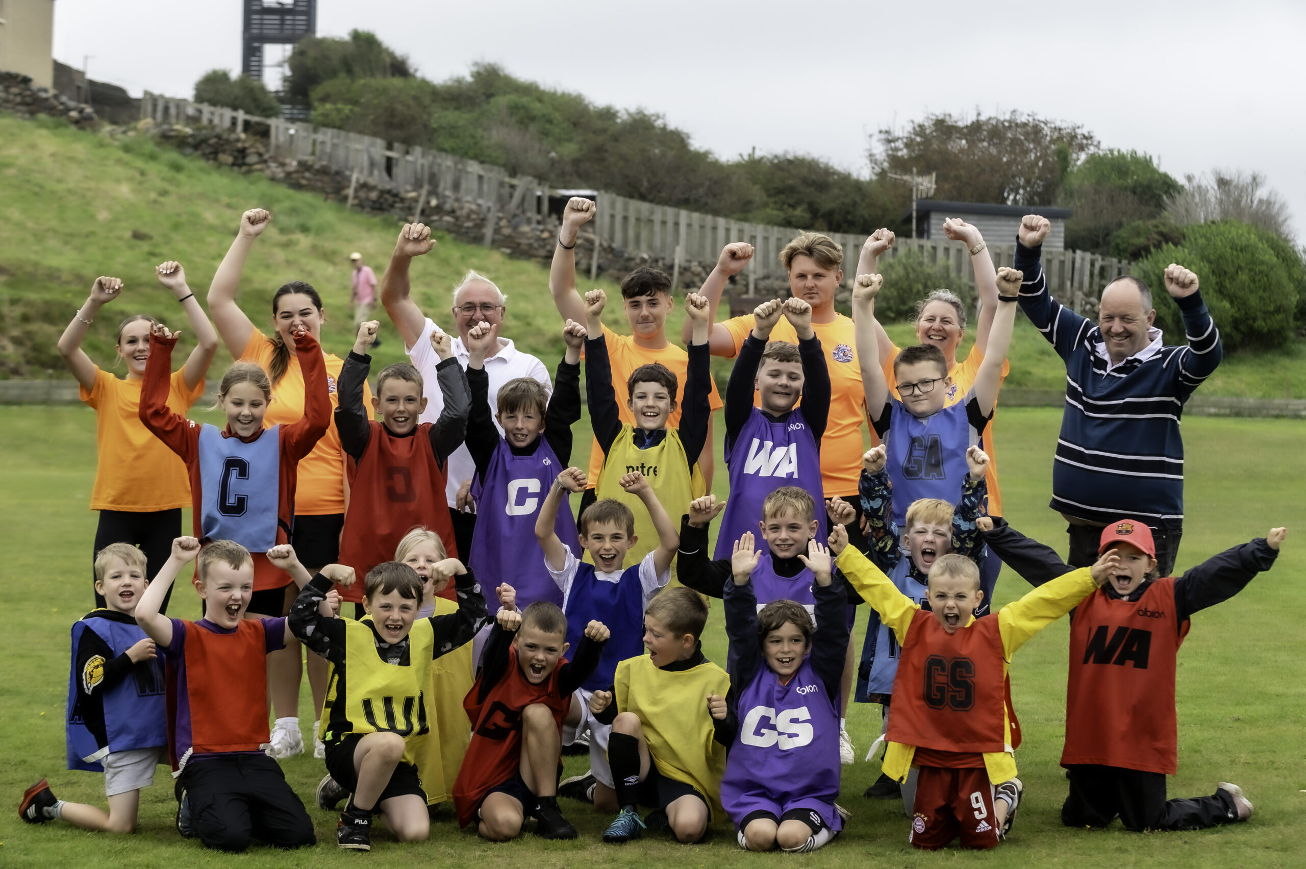A group of Seascale Olympics competitors
